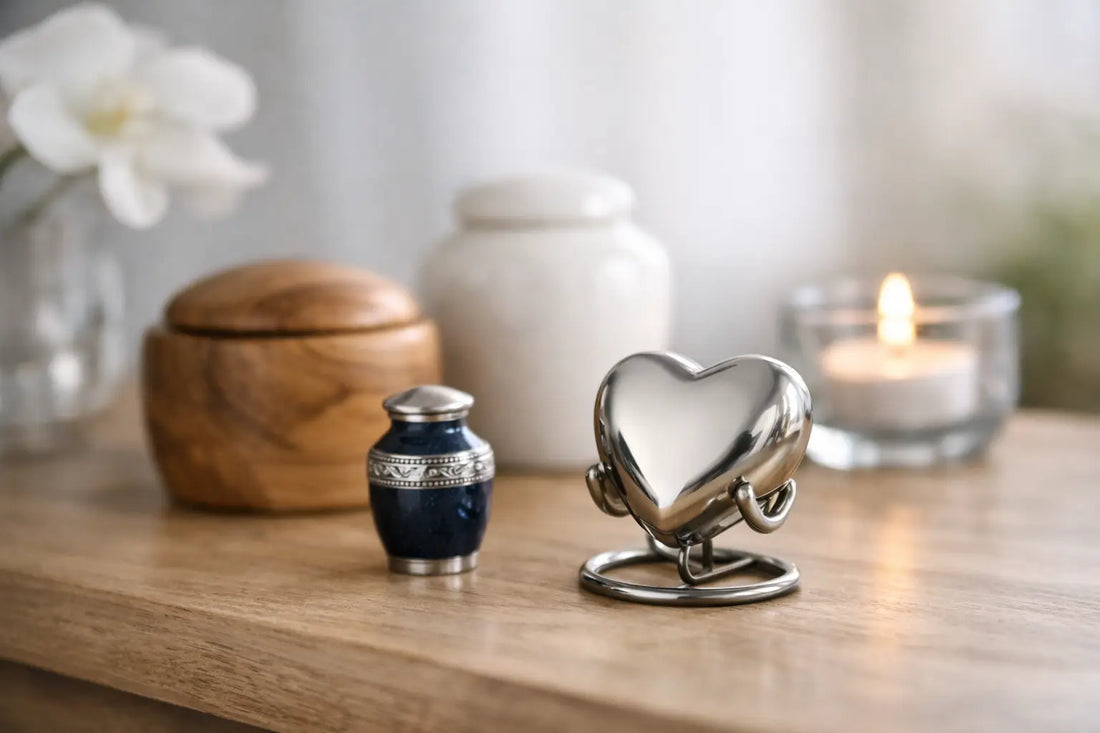 Choosing a Keepsake Urn for Small Amounts