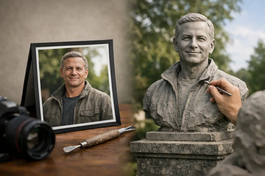 How to Turn a Photo Into Memorial Statue Art