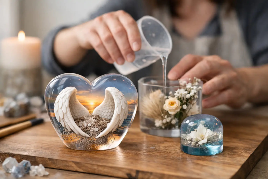 How Resin Memorials Are Made With Intention