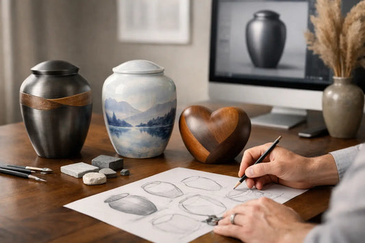 What a Bespoke Cremation Urn Design Service Means