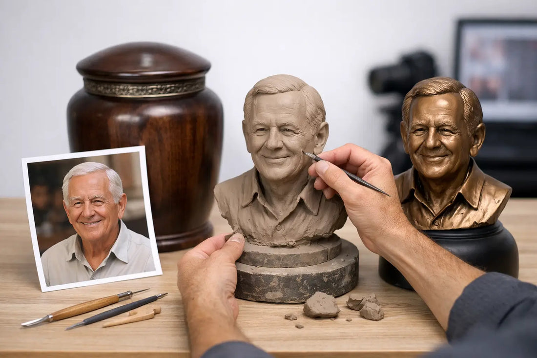 How the Photo to Urn Sculpture Process Works