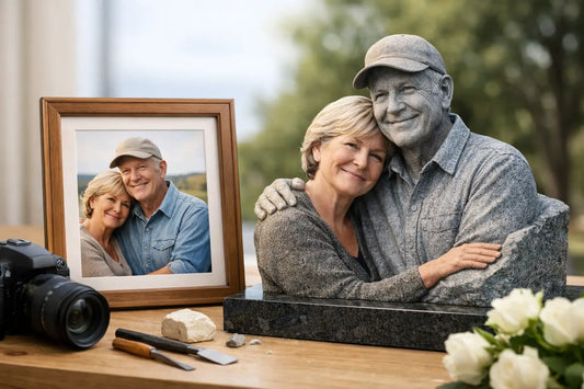 From Snapshot to Sculpted Memorial Piece