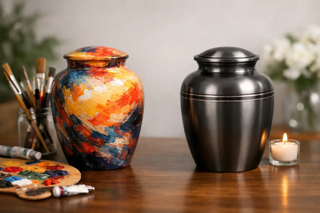 Artist Urn Versus Funeral Urn: What Feels Right?