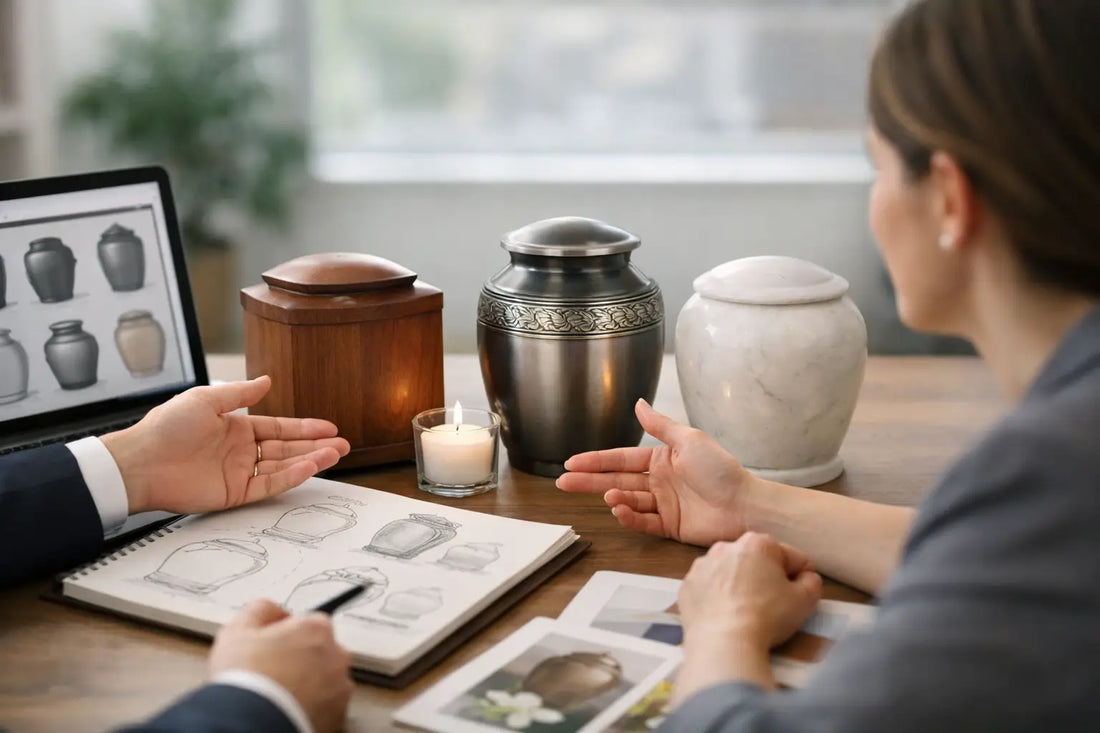 What Design Consultation for Memorial Urn Means