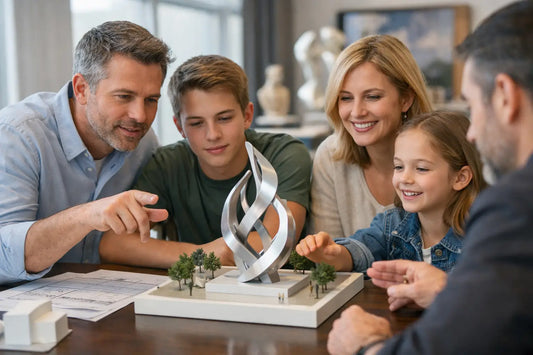 Can Families Approve Sculpture Designs Together?
