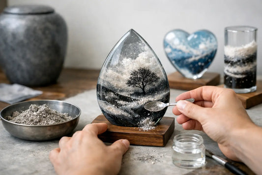 How to Turn Ashes Into Displayable Art