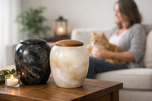 Resin Urns That Feel Like a Presence at Home